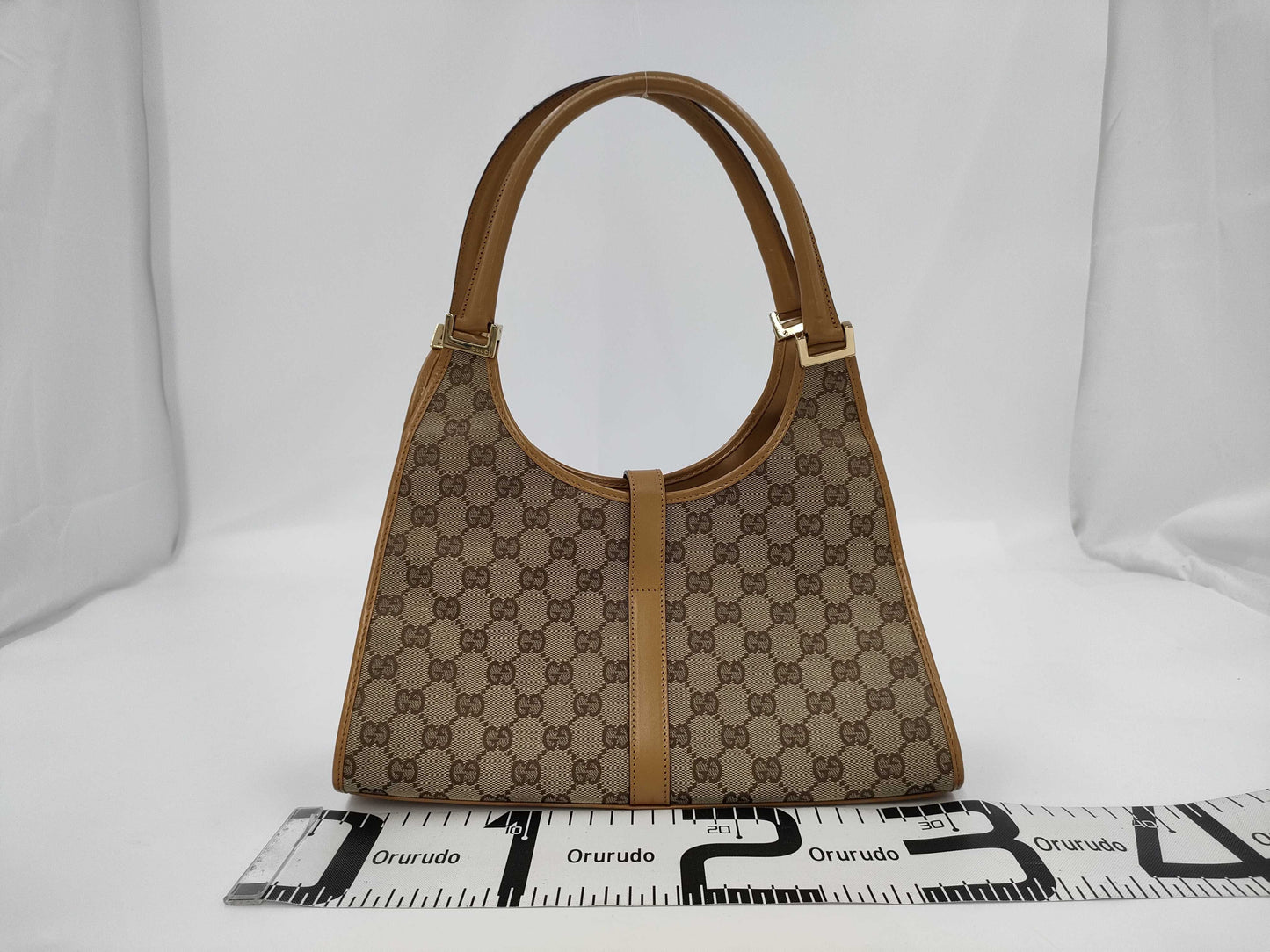 GUCCI GG Canvas Jackie Handbag
