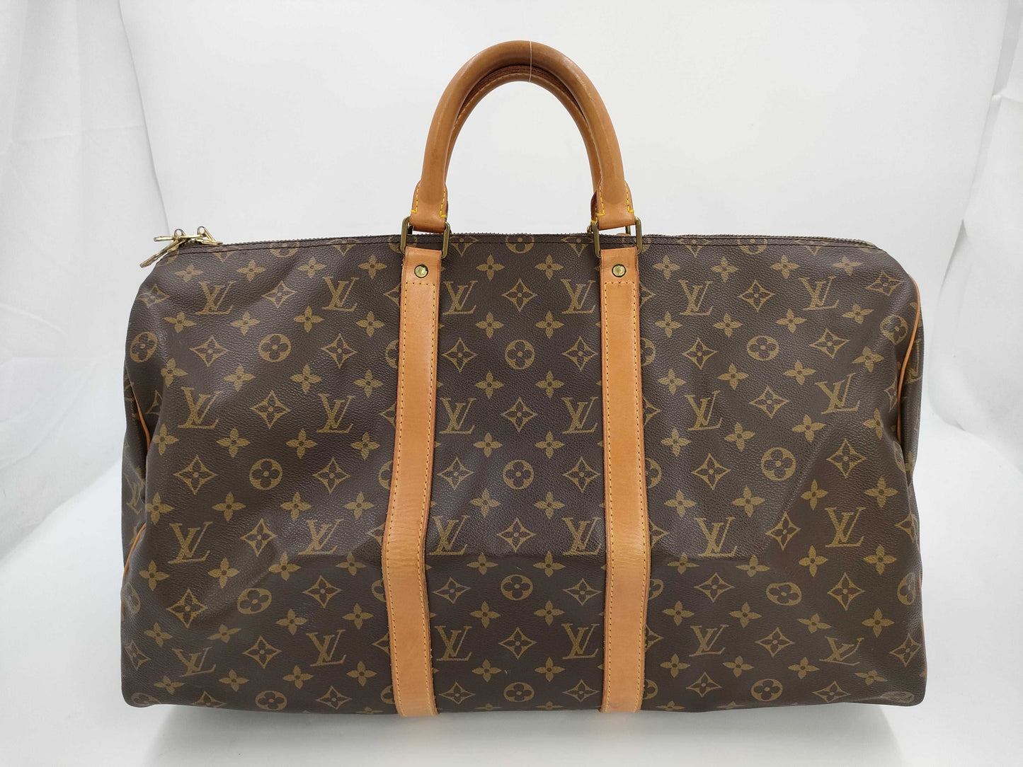 LOUIS VUITTON Monogram Keepall 50 Boston Bag