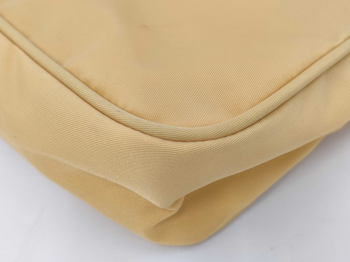 PRADA Nylon Prada Nylon Mini Handbag Yellow