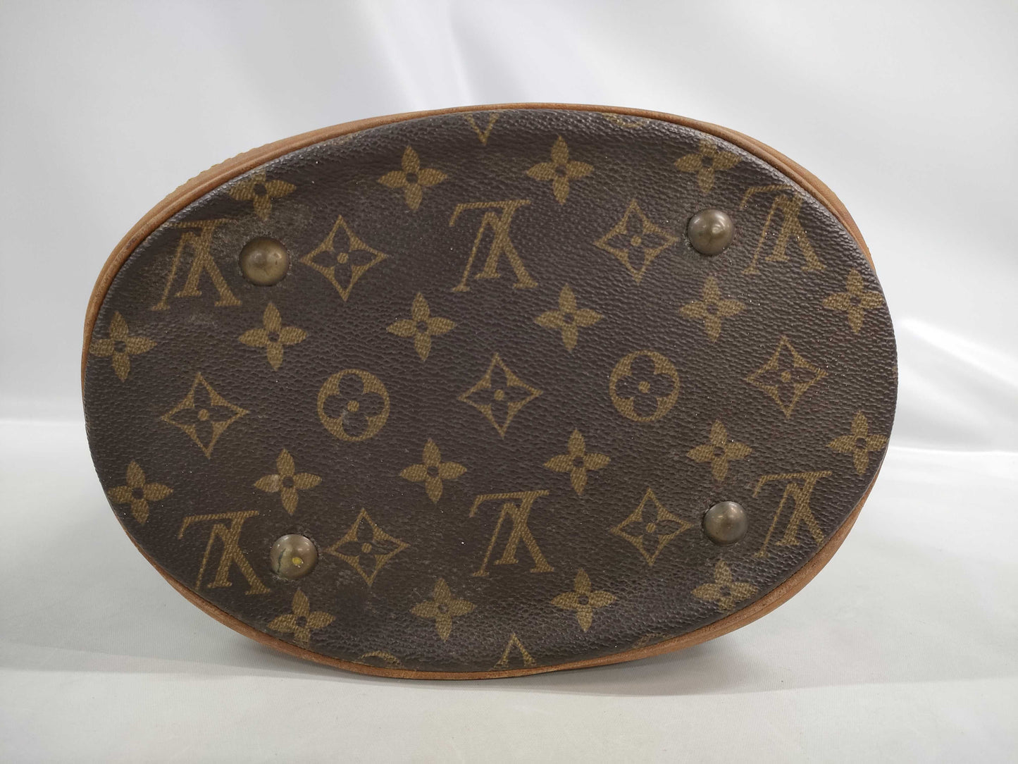 LOUIS VUITTON Monogram Bucket PM Tote Bag