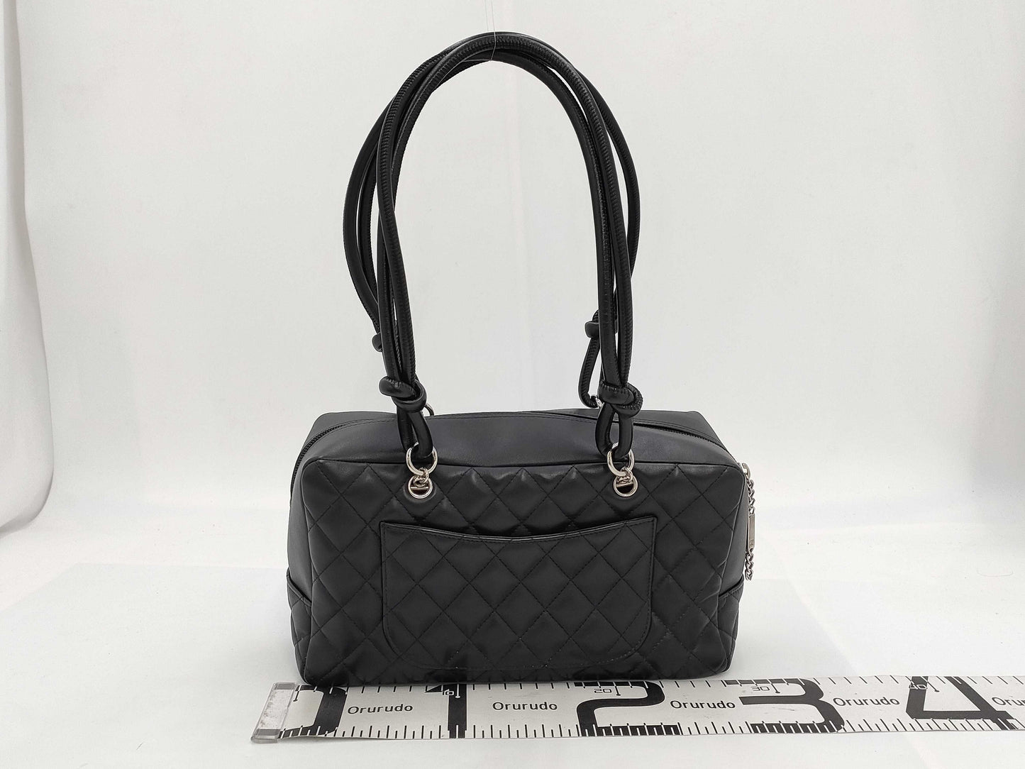 CHANEL Cambon Chanel Cambon Bowling Bag Handbag
