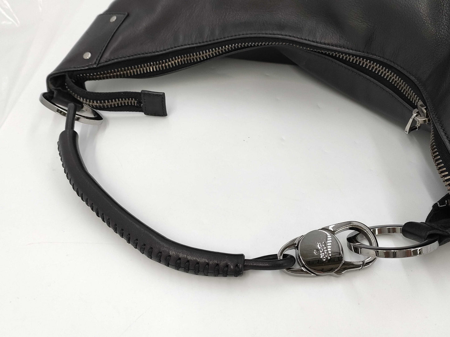 GUCCI Hobo Black Handbag