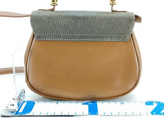 LOEWE Velázquez 2-Way Shoulder Bag/Handbag in Light Brown with GD Hardware and Dust Bag