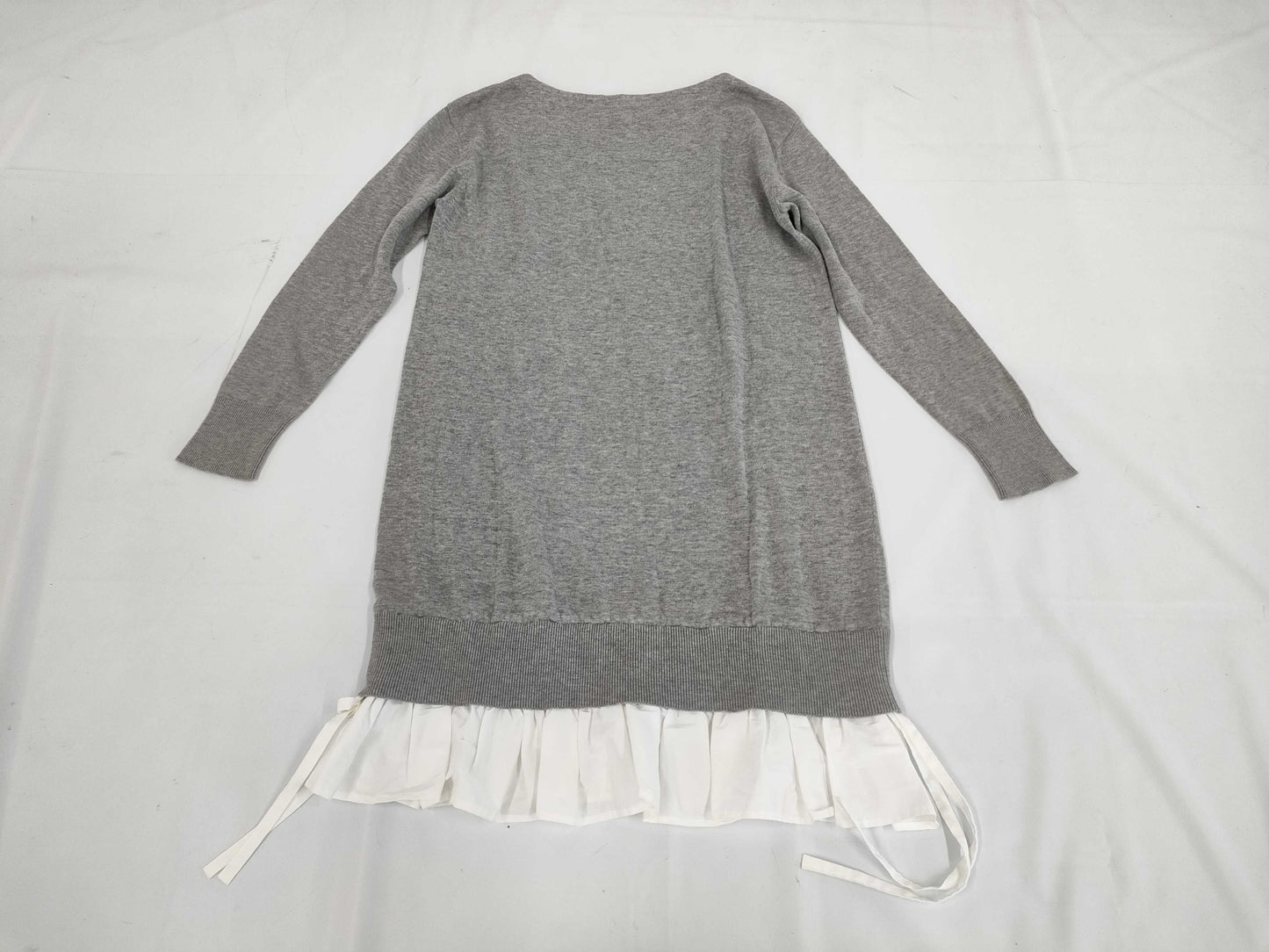 FOXEY Foxy Knit Dress with Ruffled Hem, Size 38