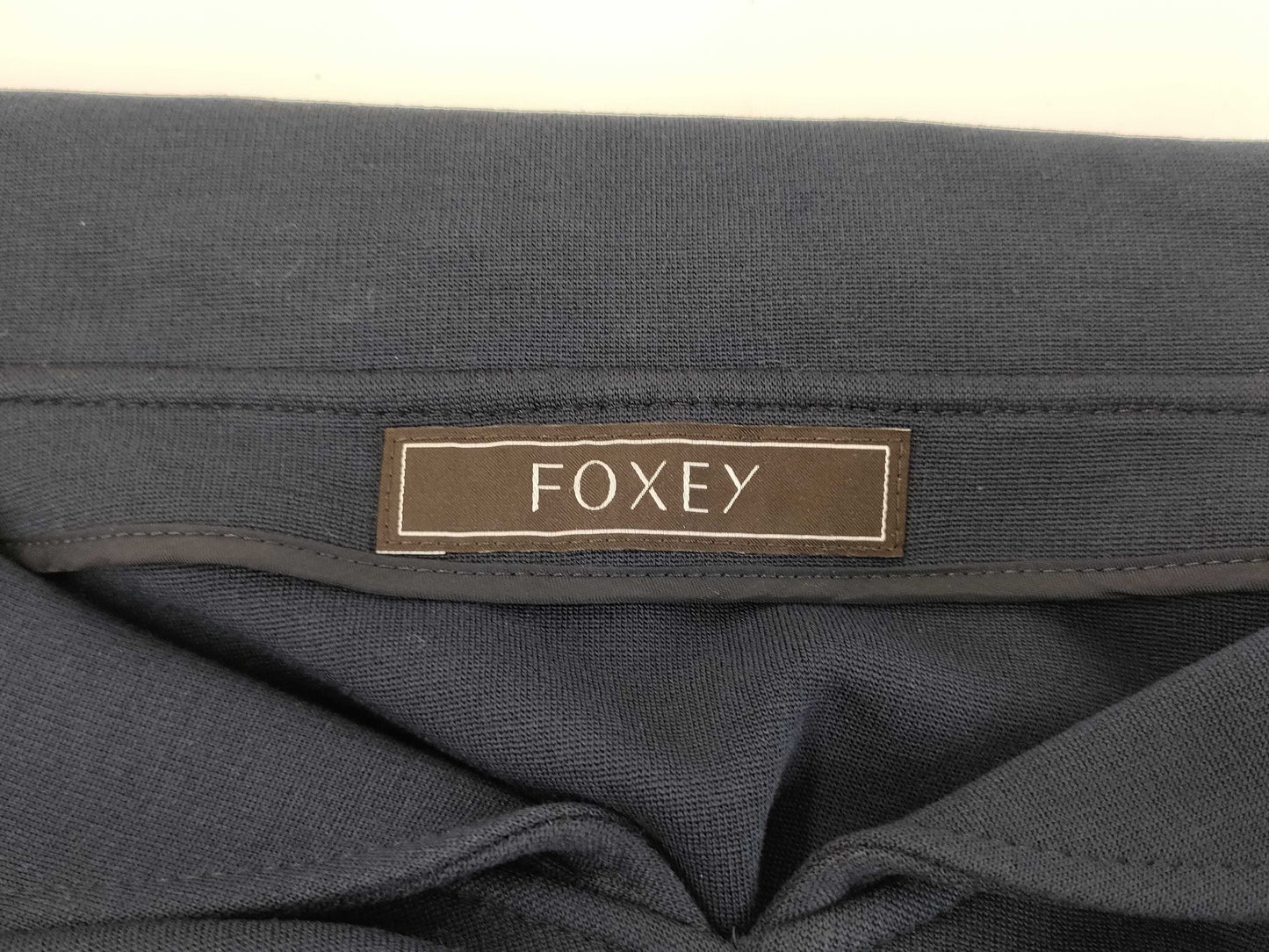 FOXEY Venezia Sailor Collar Cut and Sew Top, Size 40