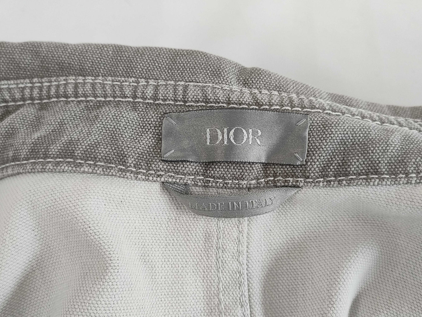 Dior STONE ISLAND collaboration 50 denim jacket