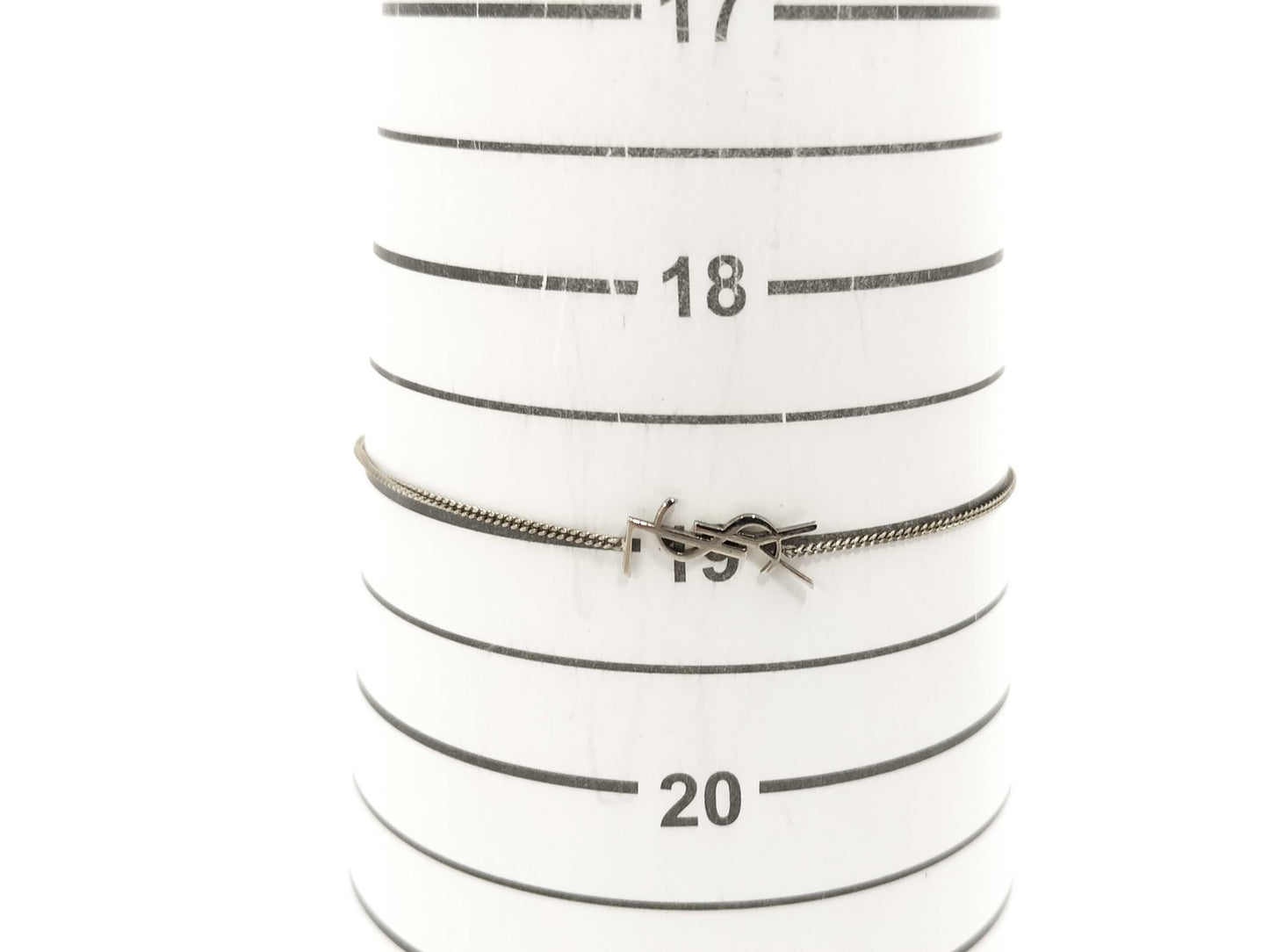 SAINT LAURENT Paris Cassandra Charm Bracelet Bracelet Bangle