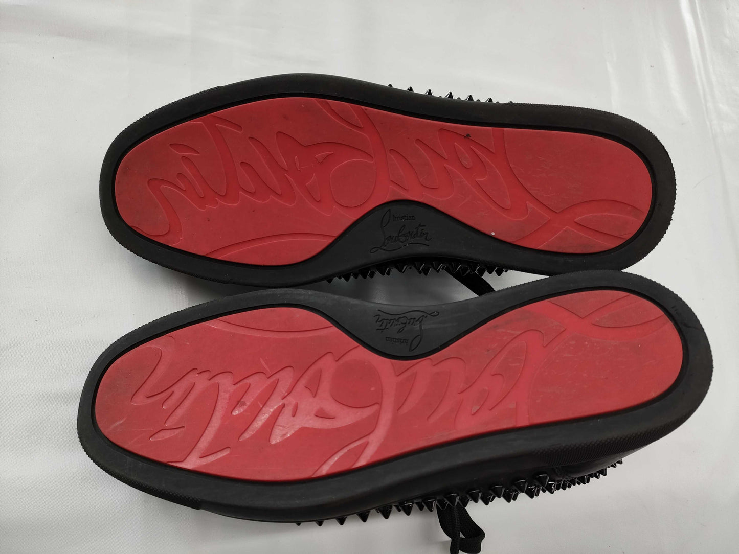 Christian Louboutin Christian Louboutin LOUIS FLAT CALF SPIKES 39 Sneakers