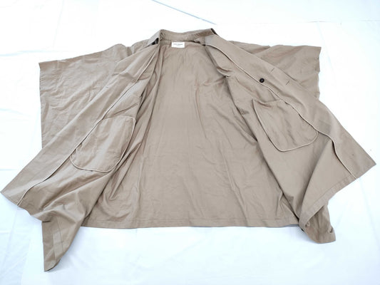 Yves Saint Laurent Paris Poncho Trench Coat U Poncho