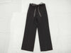 CELINE Soft Leather Ribbon Cotton Pants Size 40
