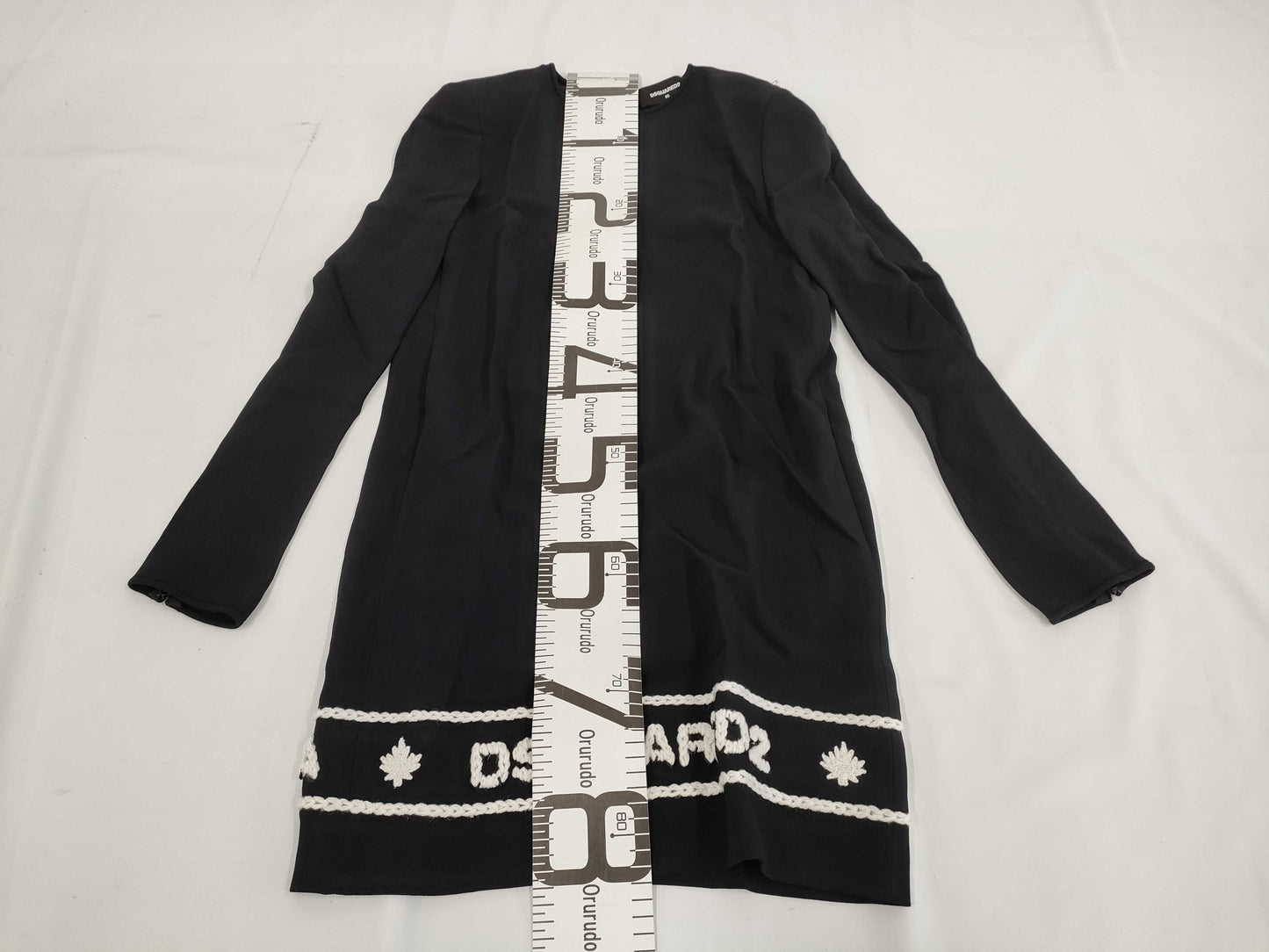DSQUARED2 DSQUARED2 Dsquared Logo Long Sleeve Mini Dress Size 36 Dress