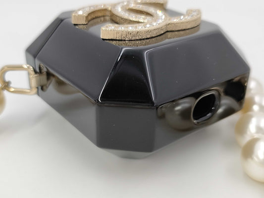 LOUIS VUITTON Chanel Coco Mark Cotton Pearl Chain Belt Airpods Case Other Accessories