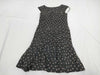 CHANEL Coco Mark Print Silk Dress, Black, Size 34, P44350 Dress