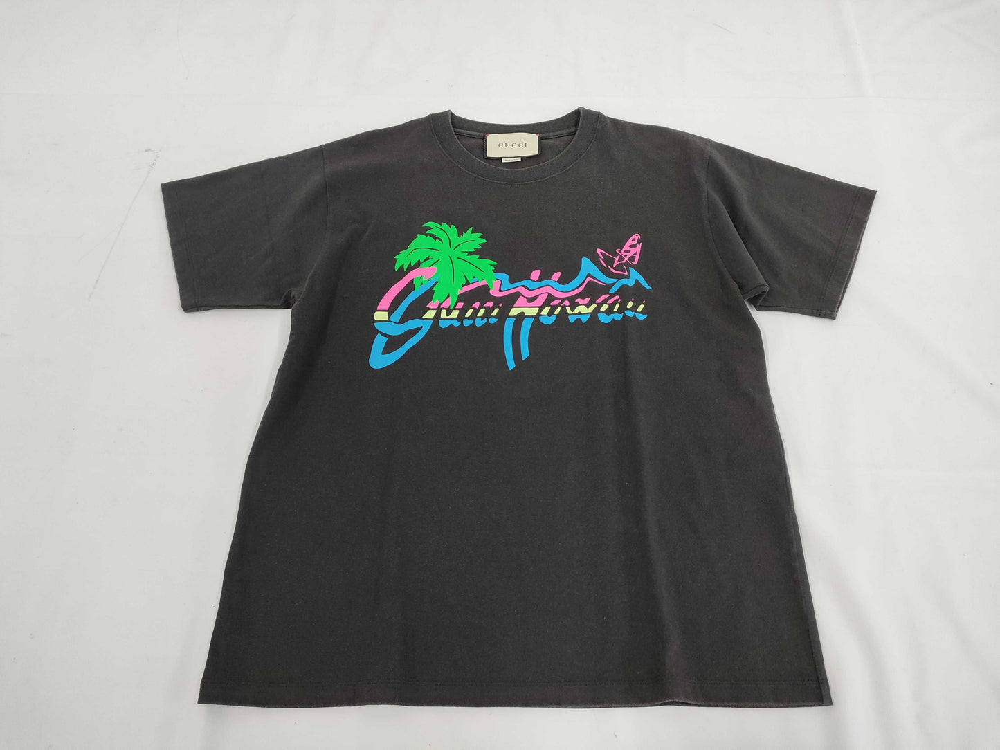 GUCCI Gucci Logo Print T-Shirt XS T-Shirt