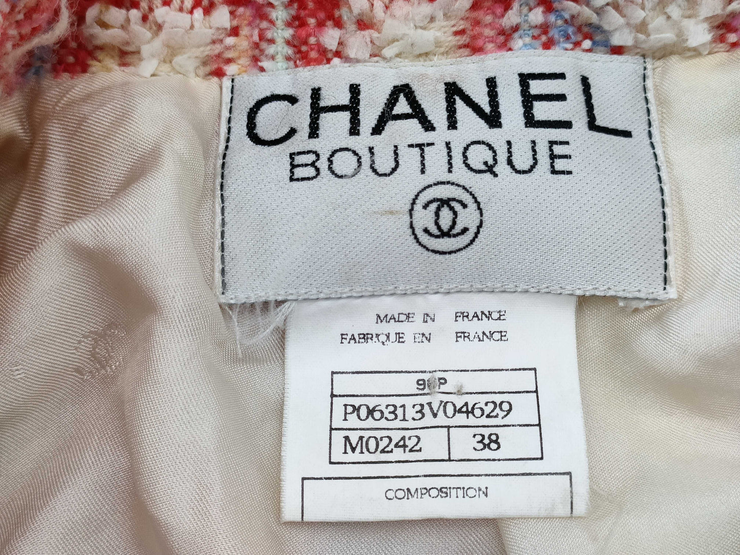 CHANEL Mademoiselle Tweed Jacket, Size 38