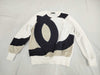 CHANEL Big Coco Mark Sweatshirt Size 40 Top