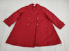 CHANEL Coco Button Silk Trench Coat, Size 38