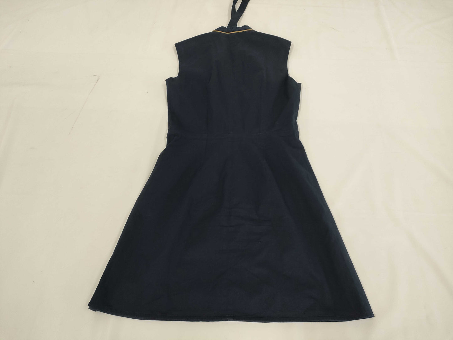 LOUIS VUITTON LOUIS VUITTON Louis Vuitton LV logo button sleeveless dress size 34 dress