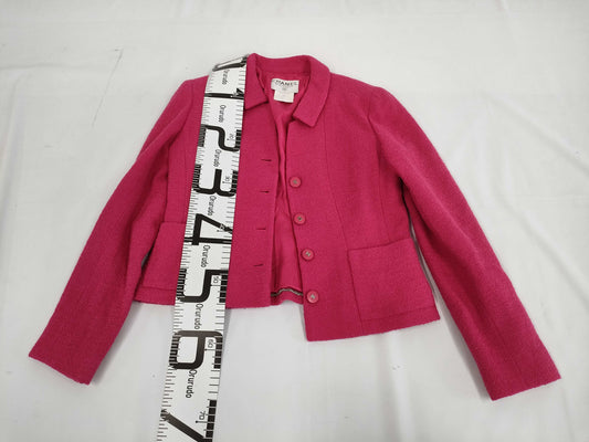 CHANEL Coco Mark Jacket Size 38