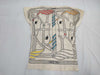 HERMES QUADRIGE Embroidered Half Sleeve Dress, Size 36