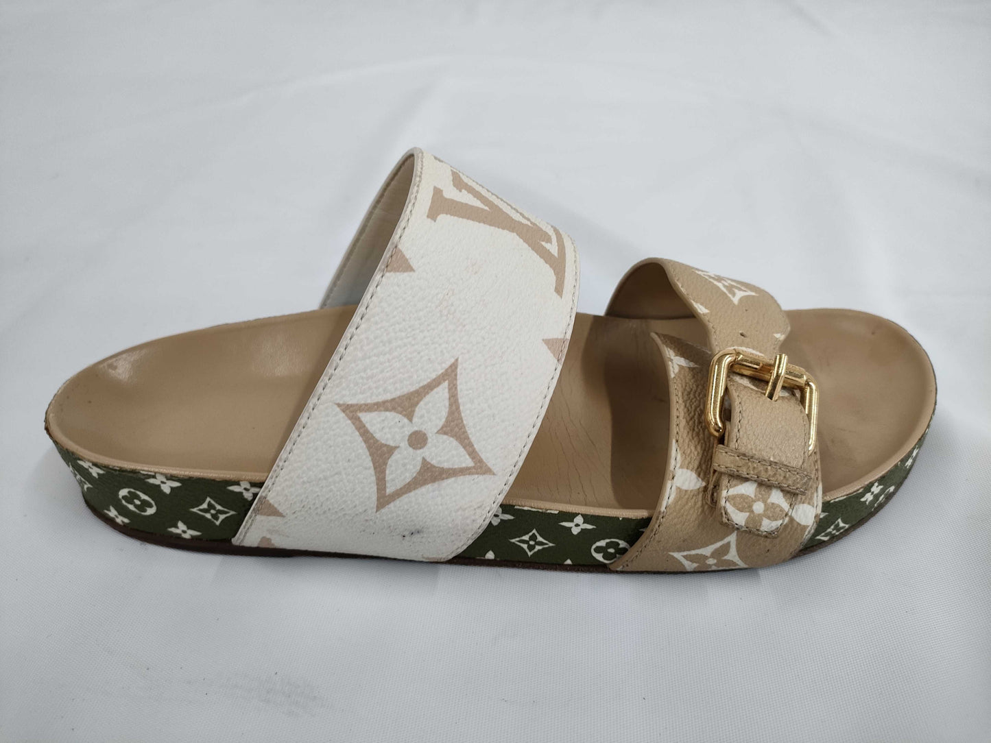 LOUIS VUITTON LOUIS VUITTON Louis Vuitton Monogram Giant Bondia Line Sandals Size 39
