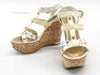 LOUIS VUITTON LOUIS VUITTON Louis Vuitton Multicolor Wedge Cork Sandals Size 37 Sandals