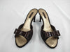 LOUIS VUITTON LOUIS VUITTON Monogram Idylle Ribbon Open Toe Sandals Size 37 1/2