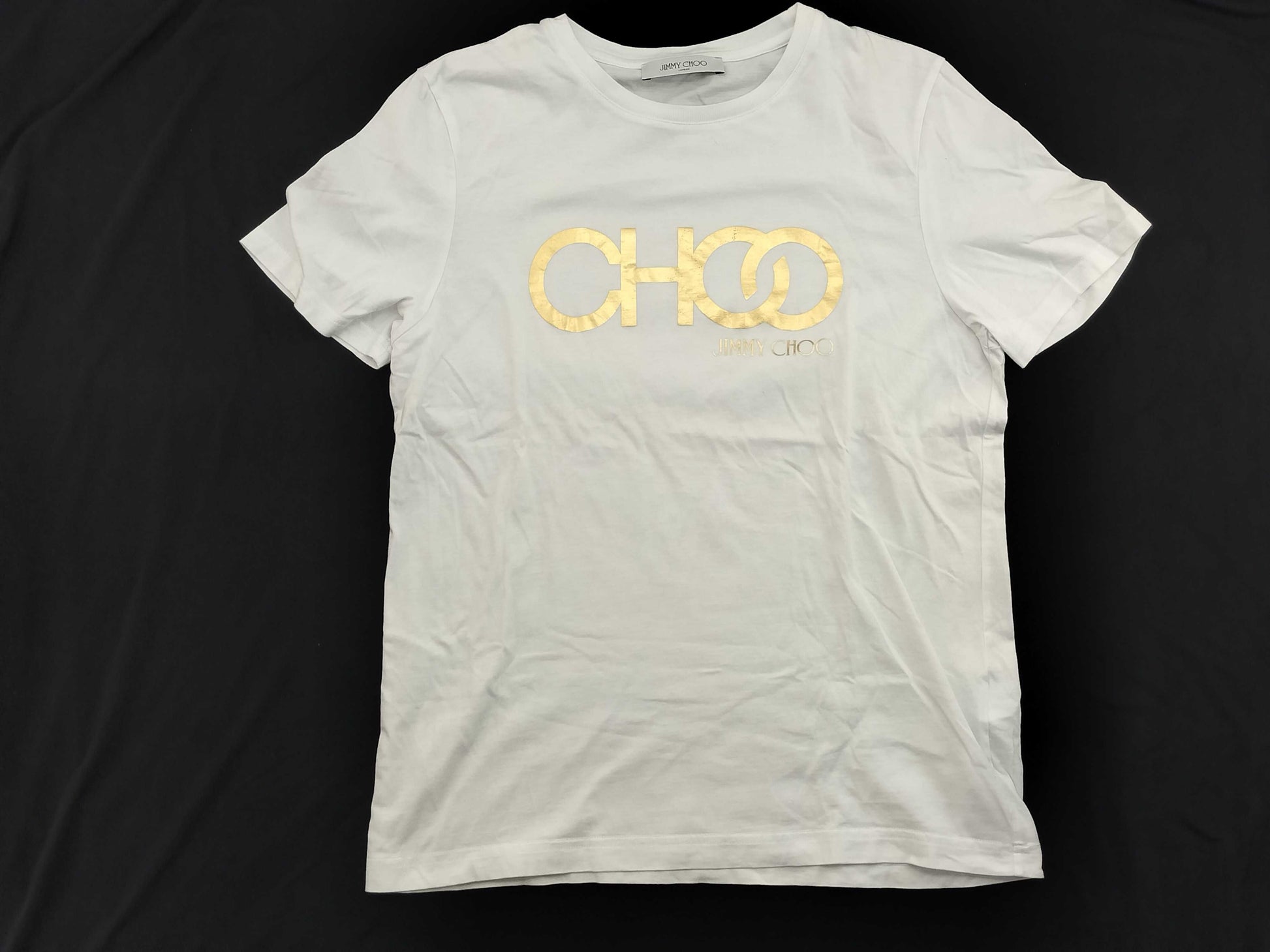 JIMMY CHOO Logo Print T-Shirt