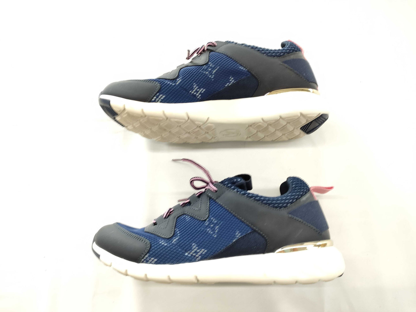 LOUIS VUITTON LOUIS VUITTON Louis Vuitton Monogram After Game Line Mesh Sneakers Size 36