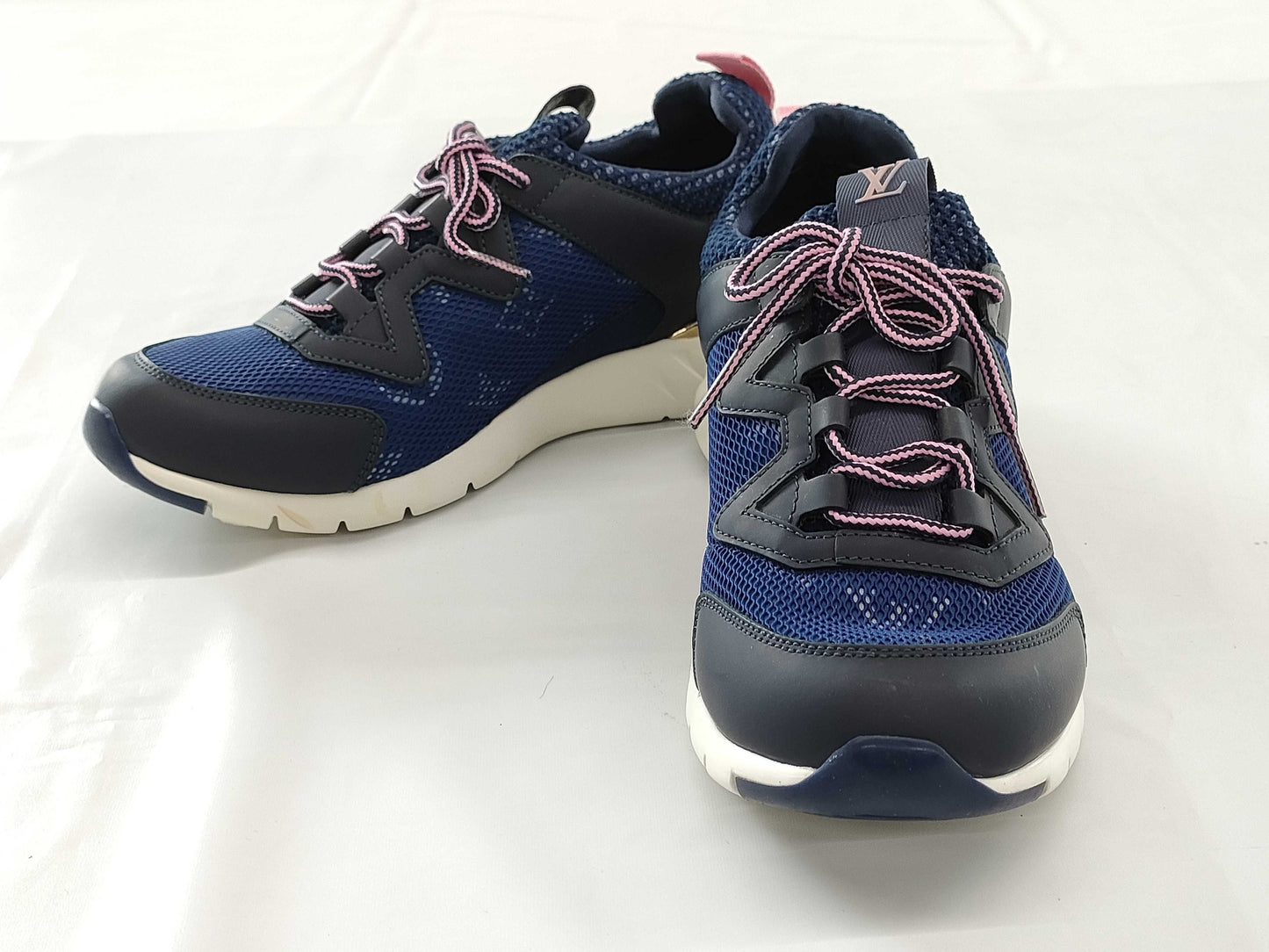 LOUIS VUITTON LOUIS VUITTON Louis Vuitton Monogram After Game Line Mesh Sneakers Size 36