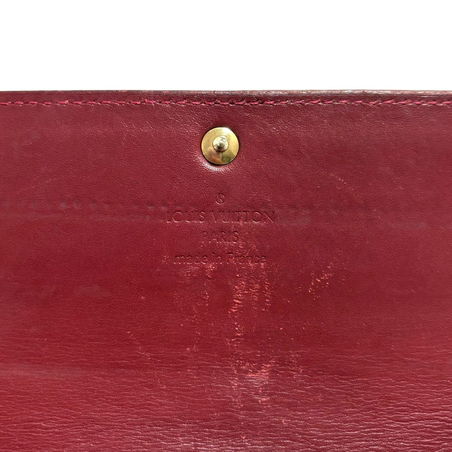 LOUIS VUITTON LOUIS VUITTON Vernis Portefeuille Sarah Wallet