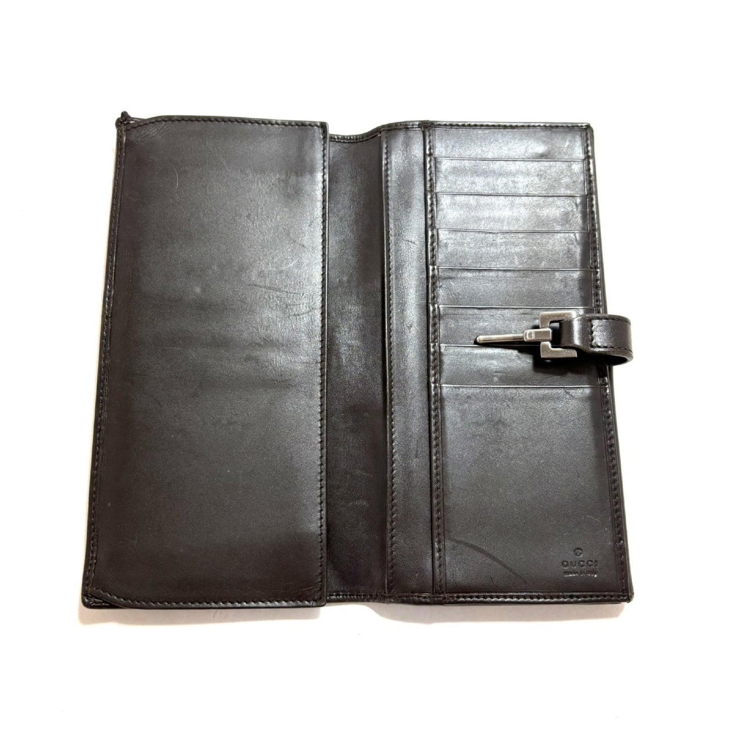 GUCCI Jackie Metal Long Wallet