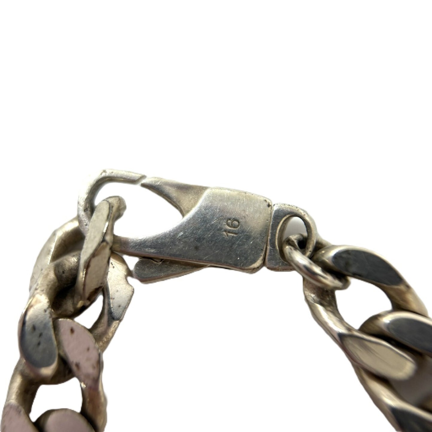 GUCCI Chain Plate Bracelet/925/18.0g Bracelet/Bangle