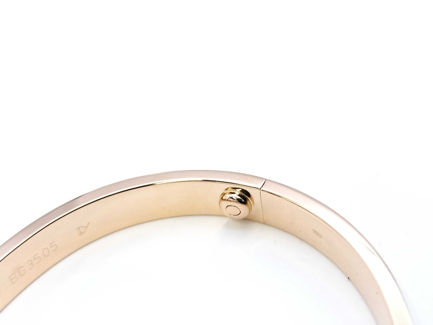 Cartier Old Model Love Bracelet #17 PG 750 31.9g Bracelet/Bangle