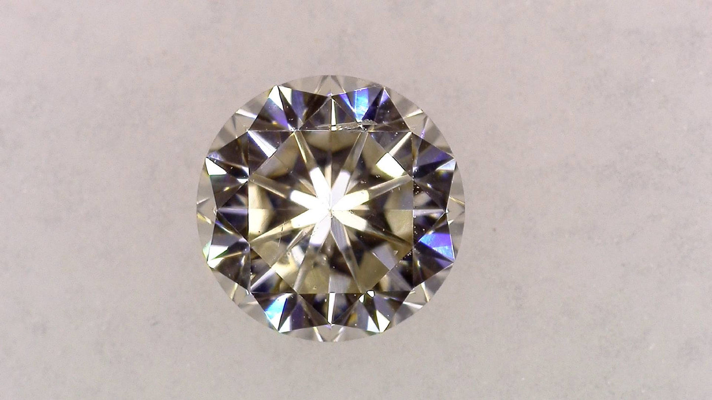 0.319ct L SI-2 FAIR/GD/GD NONE NATURAL 4.26-4.32X2.70 mm Loose Diamond