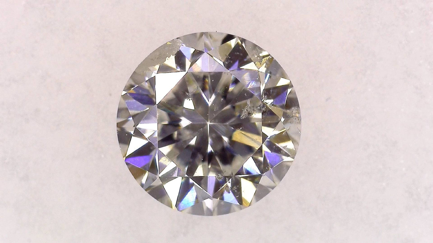 0.400ct H I-1 GOOD/GD/GD NONE NATURAL 4.55-4.59X2.98 mm Loose Diamond
