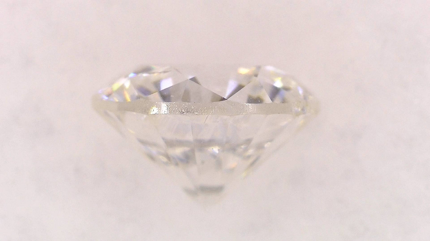 0.639ct H I-2 GOOD/GD/FR FAINT NATURAL 5.33-5.46X3.44 mm Loose Diamond
