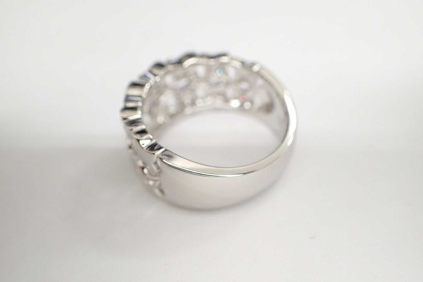MIKIMOTO D0.17ct PT950 11.9g Ring
