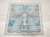 HERMES Carre 90*90 Blue Scarf Scarf