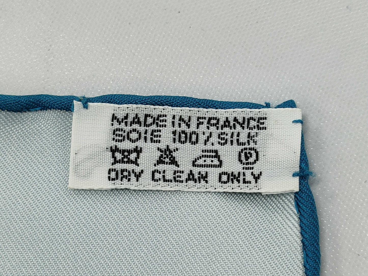 HERMES Carre 90*90 Blue Scarf Scarf