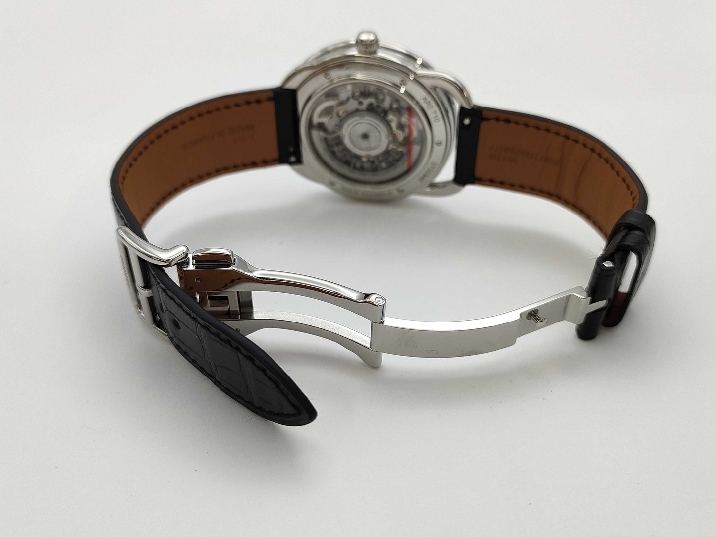 HERMES Arceau AR2.710 3732945 Automatic Skeleton Dial Men's Watch