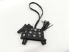 HERMES Rodeo Robeo Lock PM Black Silver Hardware K Stamp Other Accessories