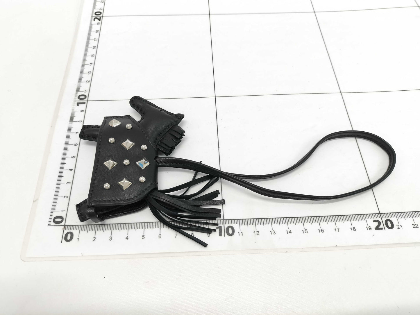 HERMES Rodeo Robeo Lock PM Black Silver Hardware K Stamp Other Accessories