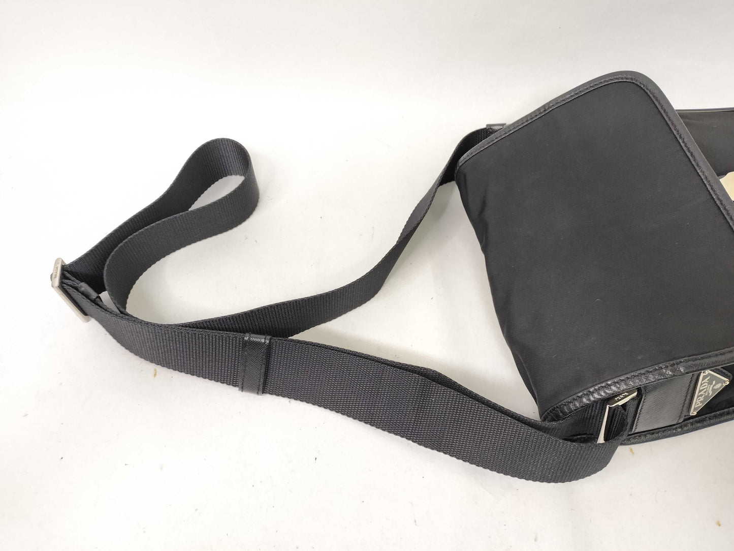 PRADA Nylon PRADA Shoulder Bag Nylon Black Shoulder Bag
