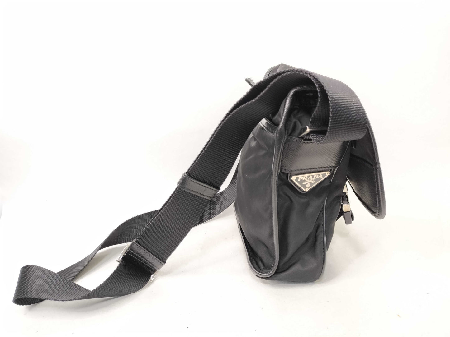 PRADA Nylon PRADA Shoulder Bag Nylon Black Shoulder Bag