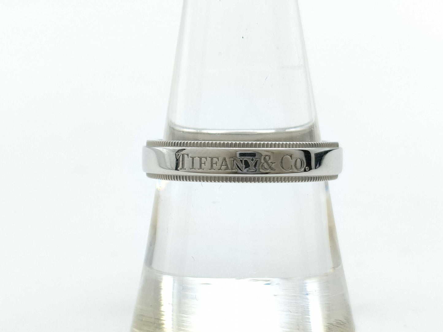 Tiffany & Co. Milgrain PT950 7.8g Ring