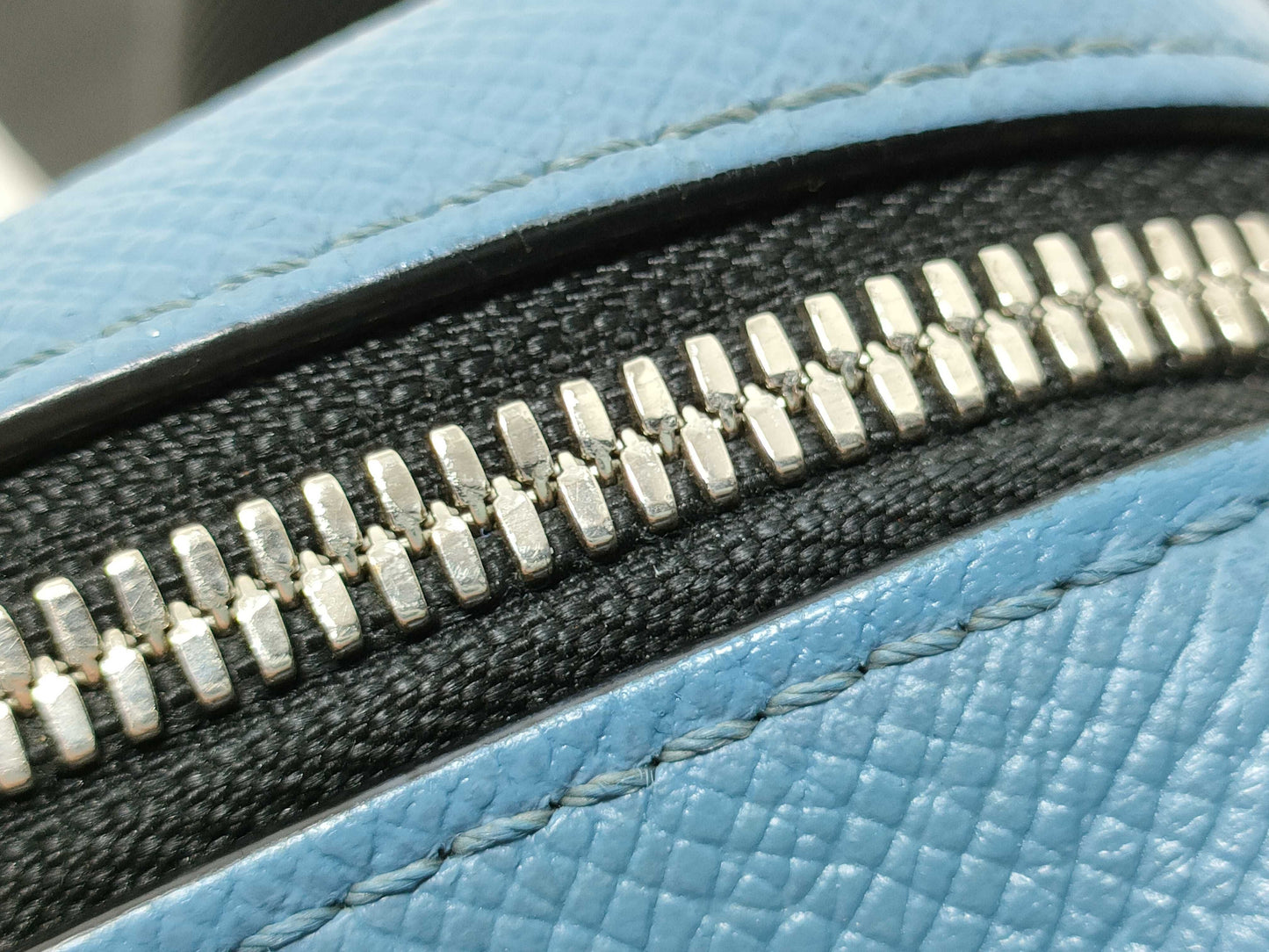 LOUIS VUITTON Taiga Rama Bum Bag Outdoor Lagoon Blue M30459 FO5220 Waist Bag