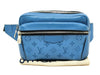 LOUIS VUITTON Taiga Rama Bum Bag Outdoor Lagoon Blue M30459 FO5220 Waist Bag