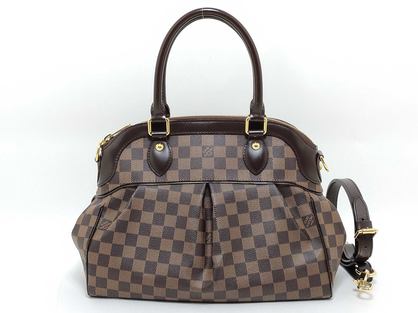 LOUIS VUITTON Damier Trevi PM 2-way handbag N51997 TH1008