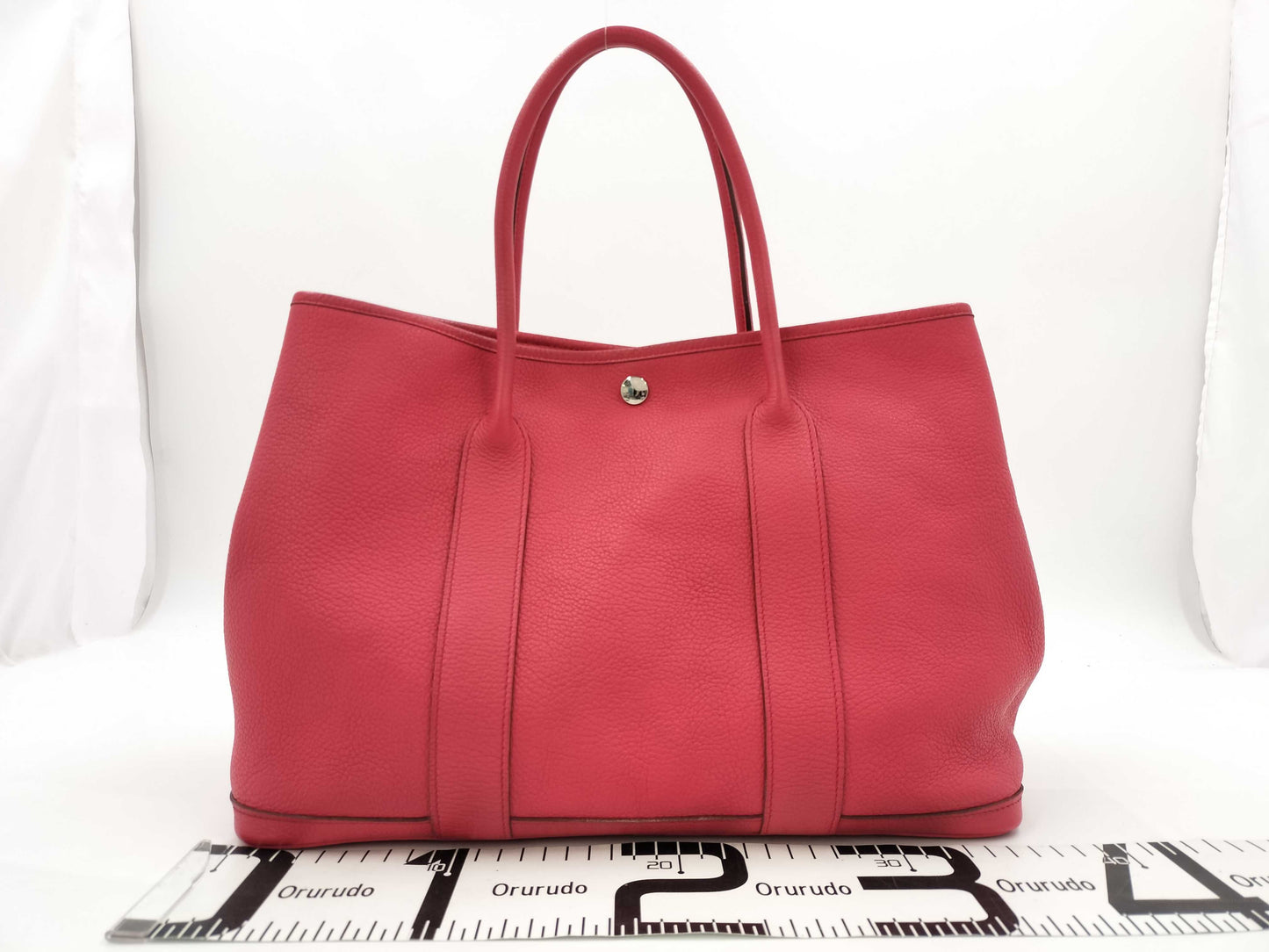 HERMES Garden Party PM Negonda Tote Bag with N Stamp